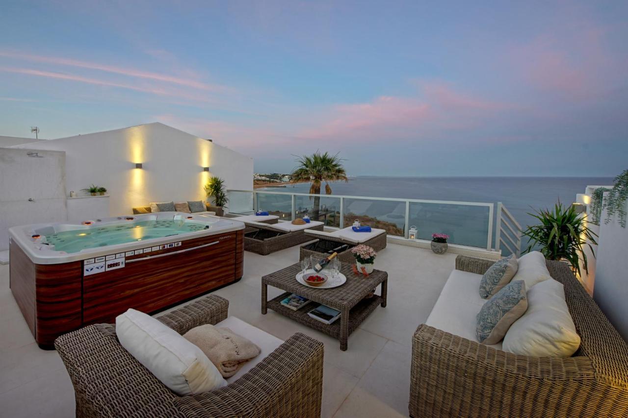 Casa Latino - Oceanfront - Luxury & Charming Villa- Jacuzzi At Rooftop By Dreamvillasalbufeira Dış mekan fotoğraf