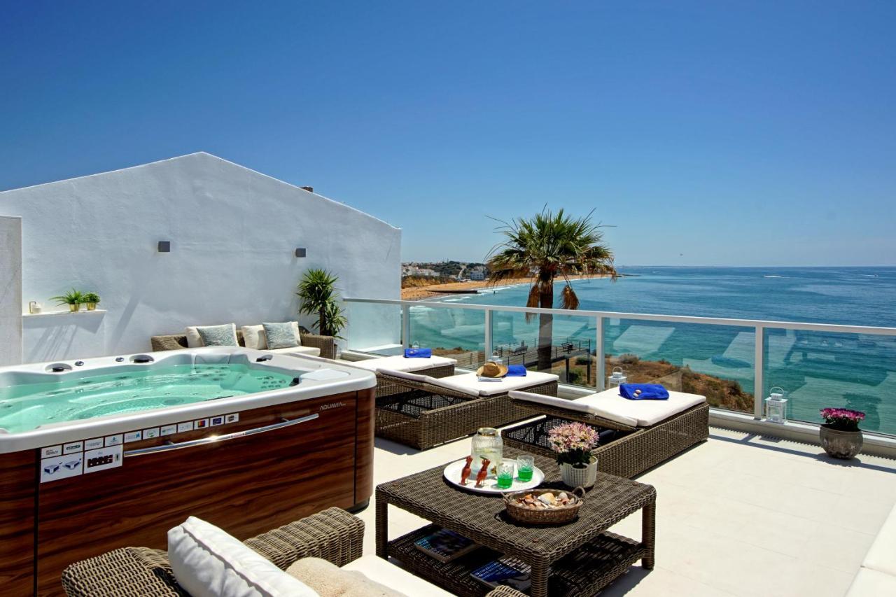 Casa Latino - Oceanfront - Luxury & Charming Villa- Jacuzzi At Rooftop By Dreamvillasalbufeira Dış mekan fotoğraf